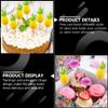 Cabilock Creative Hawaii Theme Cake Topper Set Flamingo Pineapple Toppers for Parties view 2