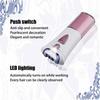 Portable Electric Epilator with Led Light,Wireless Facial Epilator for Women,Hair Remover for Face,Lady Shaver,Hair Removal Device for All Skin,Smooth Glide Epilators for All Body Parts (3 Pieces) view 4