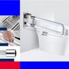 Foldable Toilet Grab Bar,Disabled Handrails Handrail for Lavatory and Bathroom Aid Assist Rail Safety Support Rail 80cm view 2