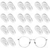 10 Pairs Glasses Nose Pads, Silicone Nose Pads for Glasses Non-Slip Spectacle Nose Pads for Glasses Sunglasses Spectacles Eyewear Eyeglass view 1