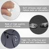 10 Pairs Glasses Nose Pads, Silicone Nose Pads for Glasses Non-Slip Spectacle Nose Pads for Glasses Sunglasses Spectacles Eyewear Eyeglass view 3