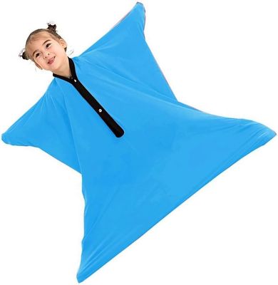 KHSANIG Sensory Body Sock Sensory Toys For Kids With Autistic And Sensory Processing Disorders Safe, Breathable, Comforting Deep Pressure Body Awareness Socks (Color : Blau1, Size : M)
