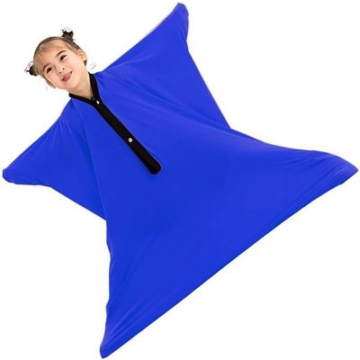 KHSANIG Premium Sensory Sock Body Sock, Perfect For Children With Sensory Processing Disorder (Color : Blau2, Size : S)