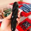 1PC Natural Curved Black Obsidian Quartz Stone Massage Crystal Yoni Wand 170mm-180mm for Women Healthy PEIQIYIN view 2