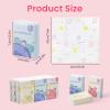 Pocket Tissue, Travel Size Facial Tissue Bulk, Fruit Pattern Tissue Packs, Small Individual Tissue Mini Cute Disposable Handkerchief for Outing Travel Wedding Party Favors 3 Ply 8 Sheets (27 Pack) view 2