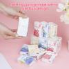 Pocket Tissue, Travel Size Facial Tissue Bulk, Fruit Pattern Tissue Packs, Small Individual Tissue Mini Cute Disposable Handkerchief for Outing Travel Wedding Party Favors 3 Ply 8 Sheets (27 Pack) view 4