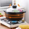 Ceramic Casserole Hand Painted Soup Pot Stew Pot Heat Resistant Flame Household Kitchen Supplies view 4