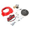 Starter Electric Start Starter Kit Flywheel Electric Start Kit Starter Motors Starter Magnet Ignition Switch with Charging Coil and Starter Magnet view 2