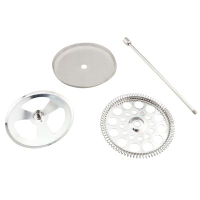 ZCZQC 1 Set Stainless Steel Tea Plunger French Press Parts 800L Stainless Steel 34oz French Press Filter Replacement Parts Tea Pot Filter Coffee Tea Leaf Mesh