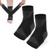 ACWOO Ankle Brace, 2 Pack Ankle Support for Ligament Damage and Sprained Ankle, Achilles Tendonitis Support, Plantar Fasciitis Support Strap for Heel Pain Relief, Ankle Support Brace for Women & Men view 1