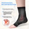 ACWOO Ankle Brace, 2 Pack Ankle Support for Ligament Damage and Sprained Ankle, Achilles Tendonitis Support, Plantar Fasciitis Support Strap for Heel Pain Relief, Ankle Support Brace for Women & Men view 2
