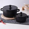 Clay Stew Pot Clay Casserole Ceramic Casserole - Firing at high temperature, concentrated energy heating, fully releasing nutrition and taste - capacity 0.87L (capacity 0.87L) view 3