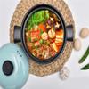 Ceramic Cookware Soup Pot Healthy Stew Pot Clay Pot Stockpot Earthenware, with Lid Casserole view 2