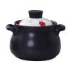 Soup Pot Cast Iron Casserole Pot Clay Pot Rice Cooker,Household Ceramic Soup Pot Spodumene Porcelain Clay Gas Stove Applicable (Size : 4.5L) view 1