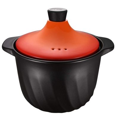 Household Stockpot Ceramic Stew Pot Porridge Pot High Temperature Resistant Soup