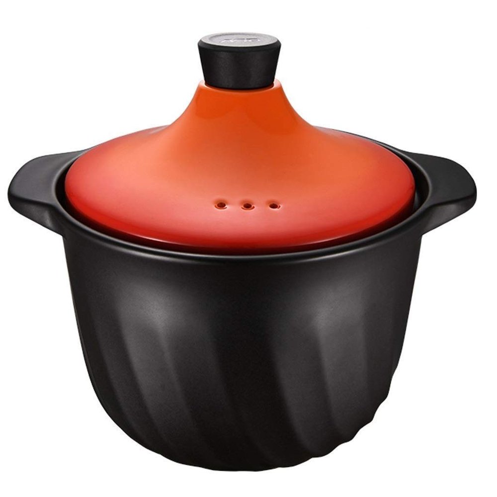 Household Stockpot Ceramic Stew Pot Porridge Pot High Temperature Resistant Soup