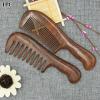 NEBE Comb Hair Comb Wood Salon Long Wide Tooth Hair Comb Home Wood Comb Massage Hair Tools for Men Women Hair Combs(B) view 4