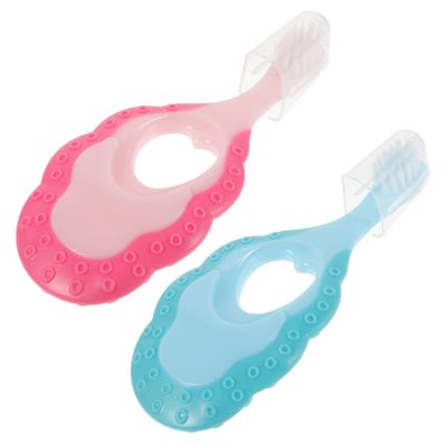 FOMIYES 2pcs Boy Girl's Toothbrush Soft Bristles Travel Boy Girl Toothbrushes for and Girls Household Daily Use