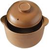 Ceramic Casserole Dish with Lid Clay Pot Cookware Unglazed Ceramic Casserole with Lid Handmade Clay Pot Earthen Pot Onion Soup Crocks Stockpot for Slow Cooking 4.5l view 2