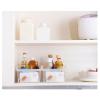 MINGZHE Pantry Organizer Bin Curved Mouth Clear Large Capacity Multi Purpose Food Storage Basket for Kitchen, Countertops, Cabinets, Refrigerator, Freezer, Bedrooms, Bathrooms view 3