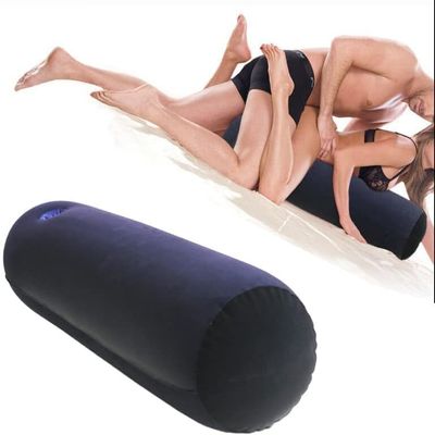 Sex Pillow Toys Position Inflatable Ramp Sex Funiture for Bedroom Positioning Toys Body Sex Cushion Support Pillow for Couples Women Men-Long Round Pillow