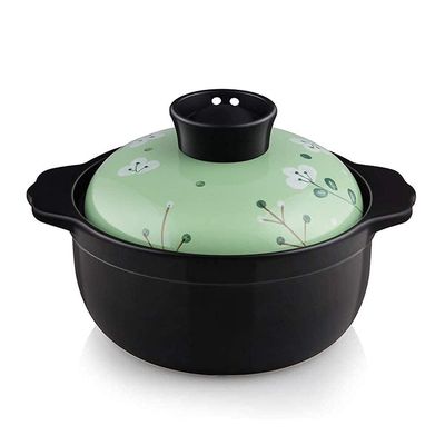 Stew Pot Ceramic Casserole Clay Casserole Pot Clay Pot for Cooking - Heat Storage and Energy Saving Non-Stick Pan