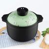 Stew Pot Ceramic Casserole Clay Casserole Pot Clay Pot for Cooking - Heat Storage and Energy Saving Non-Stick Pan view 2