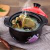 Casserole Manual Clay Household Chinese Retro Multifunction Gas Soup Stone Pot Health Non-Stick Pan Cooking Utensils (Size : 4L) view 3