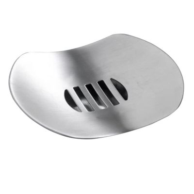 CAXUSD Stainless Steel Soap Box Soap Dish Tray Mirror Finish Drainage Bathroom Kitchen Container for Home Use