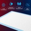 100 x Easy Care Solutions 40 x 60 cm | Disposable Incontinence Bed Pads | Underpads, Bed Mats, Mattress Protectors, Incontinence Pads| Adults & Elderly, Sofa & Chair for Children | 4 Packs of 25 view 3