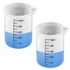 2pcs Laundry Detergent Cup, Silicone Measuring Cup Laundry Detergent Dispenser Laundry Measuring Cup For Liquid Detergent with Scale Marks for Precise Measurement view 1
