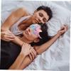 FOMIYES 2pcs Adorable Unicorn Plush Sleeping Eye Shade Soft Plush Material for Comfort for Nap Sleeping in Bedroom view 2