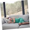 FOMIYES 2pcs Adorable Unicorn Plush Sleeping Eye Shade Soft Plush Material for Comfort for Nap Sleeping in Bedroom view 3