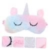 FOMIYES 2pcs Adorable Unicorn Plush Sleeping Eye Shade Soft Plush Material for Comfort for Nap Sleeping in Bedroom view 4
