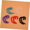 FOMIYES Silicone Mask Ear Hook 10 Pairs Protective Ear Hanger Extenders Soft Anti-Slip Strap Accessories for Comfortable Wear view 3