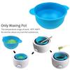 2 Pcs Silicone Wax Warmer Liner Pot, Non-Stick Wax Pot Silicone Bowl Replacement, Reuse Wax Melt Warmer Liner With 2Pcs Silicone Spatulas. view 4