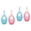 FRCOLOR 4pcs Ergonomic Boy Girl Toothbrushes for Boys and Girls Comfortable Soft Brush Lovely Design for Daily Use and Travel view 1
