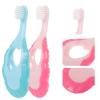 FRCOLOR 4pcs Ergonomic Boy Girl Toothbrushes for Boys and Girls Comfortable Soft Brush Lovely Design for Daily Use and Travel view 2