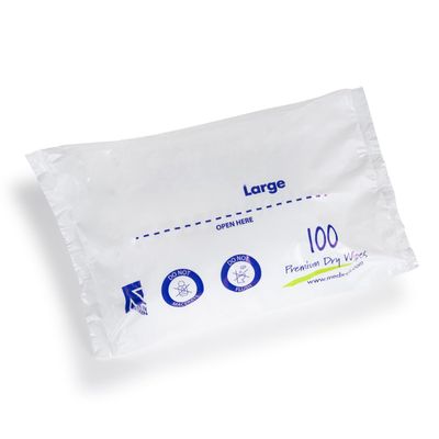 10 x Easy Care Solutions Standard Patient Dry Wipes | Large 28cm x 32cm | 10 Packs of 100