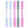 FOMIYES 5pcs Silicone Earmuffs Reusable Hook Extention Hook Adjustable for Ear Saver Head Strap Ear Saver Headband Bands Random Color view 1