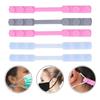 FOMIYES 5pcs Silicone Earmuffs Reusable Hook Extention Hook Adjustable for Ear Saver Head Strap Ear Saver Headband Bands Random Color view 3