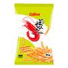 Calbee Prawn Crackers Crispy Crunchy Snacks 90g HALAL - Spicy (Pack of 1) view 1