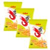 Calbee Prawn Crackers Crispy Crunchy Snacks 90g HALAL - Spicy (Pack of 3) view 1