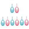 FRCOLOR 8pcs Portable Boys and Girls Toothbrush Soft Bristles for Toddlers Manual Toothbrushes for Travel and Daily Use Ergonomic Design for Boy Girl's Oral Care view 1