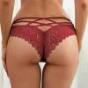 sexy underwear set gothic lingerie thong pack cotton full slip frilly knickers for women stripper outfit knickers for women multipack high waist christmas dress with thong g-string view 2