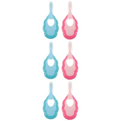 FRCOLOR 6pcs Ergonomic Boy Girl Toothbrush Soft Brush Boys and Girls Toothbrush Lovely Design for Daily Use and Travel