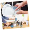 FRCOLOR 2pcs Long Handle Sponge Bottle Brush for Cleaning Bowls and Plates Sturdy Bottle Cleaner Brush and Kitchen Sinks view 2
