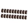 FRCOLOR 20pcs Cleaning Sanding Sponges for Kitchen Use Useful Sanding Sponges to Remove Pot Bottom Residue for Daily Maintenance view 1