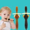FRCOLOR 4pcs Toothbrush Boy Girl Boys and Girls Silicone Teether Brush Training Brush Oral Care Tool Soft Bristles view 3