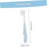 FRCOLOR Soft Bristle Toothbrush Cartoon Boy Girl Tooth Cleaning Tool for Boys and Girls Bristle Brush Storage Bucket Random Color view 4